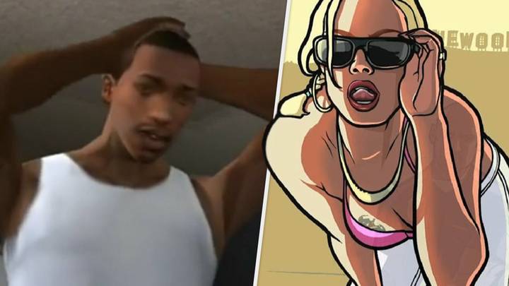 The story progression in GTA San Andreas. Looking at this makes me