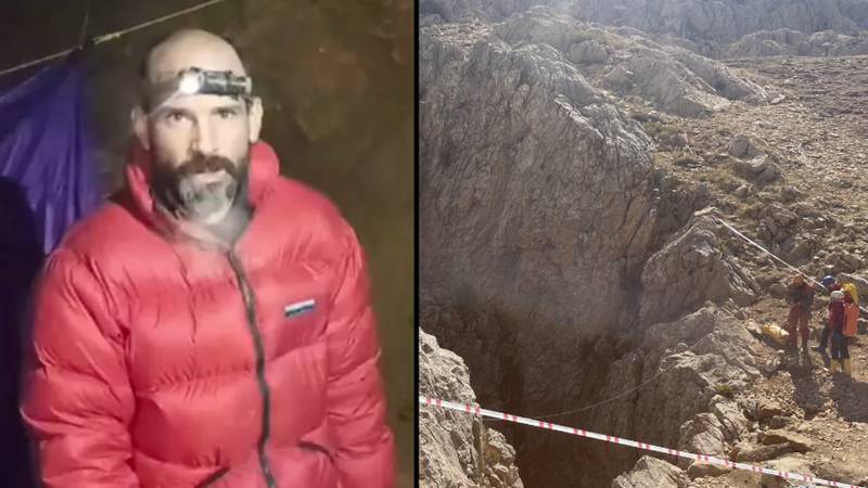 美国人马克·迪基（Mark Dickey）已被安全地从土耳其最深的洞穴之一中救出
