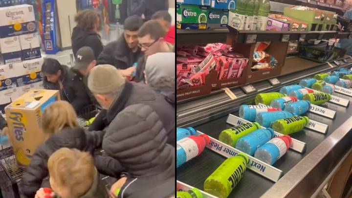Kids queue outside North East ASDA at 6am as energy drink craze