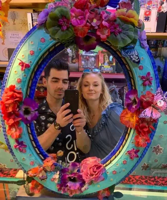 乔·乔纳斯（Joe Jonas）和索菲·特纳（Sophie Turner）结婚四年后离婚。学分：Instagram/@joejonas