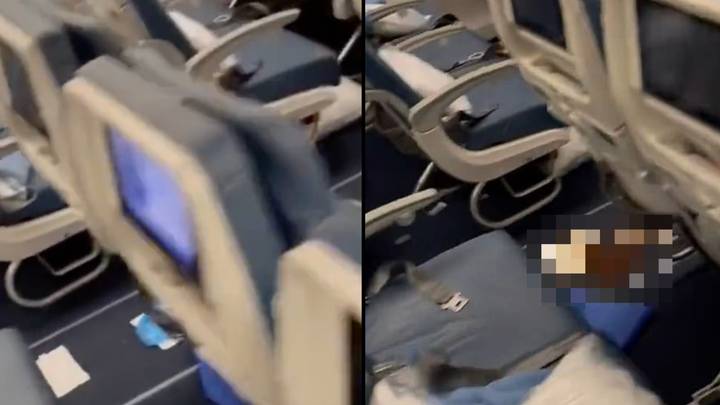 Footage shows Delta flight clean-up operation after passenger's ...