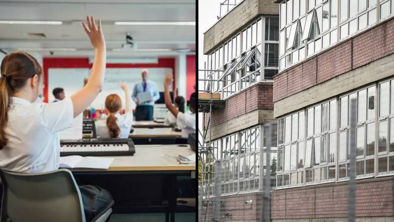 政府发布的最新学校清单被发现具有崩溃风险混凝土