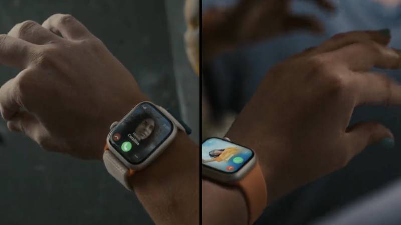 人们指出的关注时，Apple Watch介绍了新的“双击”功能