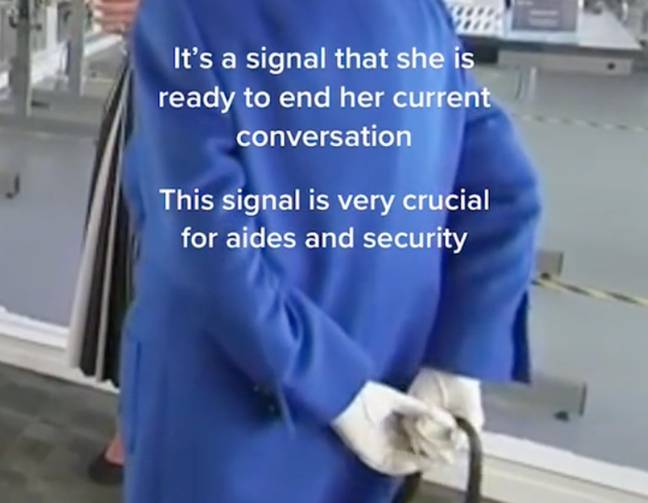 TikTok shows secret signal Queen uses to get out of convos