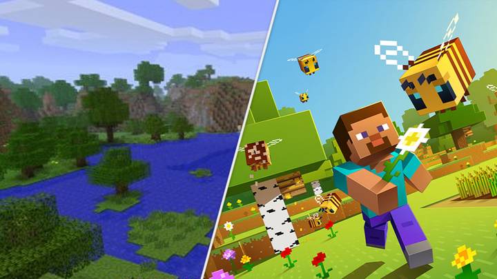 Minecraft fans find seed for famous title-screen background