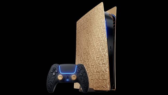This Solid-Gold PS5 And Leather DualSense Will Set You Back