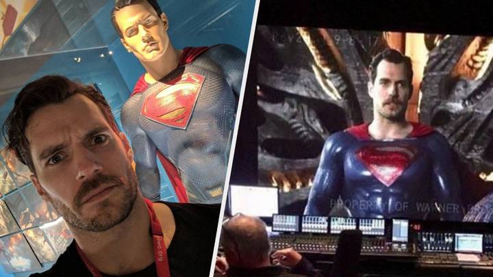 Henry Cavill's 'Stache Surfaces In Leaked JL Reshoot Photos