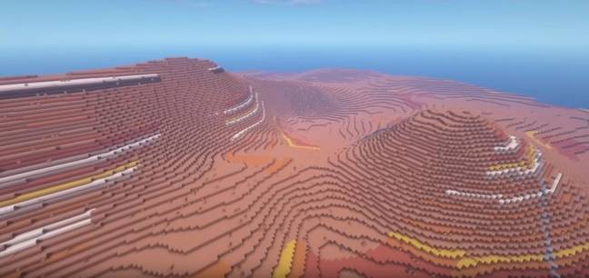 A project to reproduce the earth on a real scale with Minecraft starts -  GIGAZINE