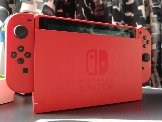 Nintendo Switch - Mario Red & Blue Edition 