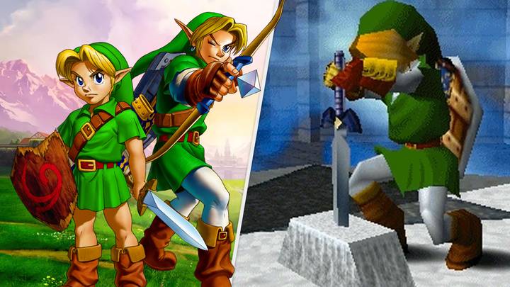 Link Zelda Ocarina Of Time , Png Download - Zelda Ocarina