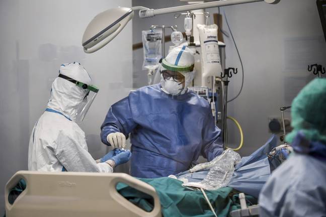 Medical fetish company donates entire stock of scrubs to U.K. hospital