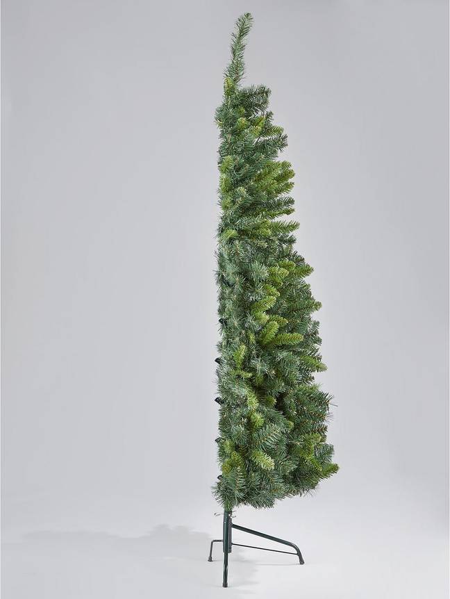 You Can Buy Half Christmas Trees If You Don’t Want To Decorate A Full ...