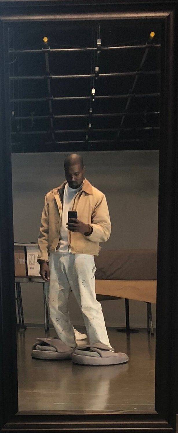 Kanye West sends fans into meltdown as he wears Yeezy SLIDES to rapper 2  Chainz's wedding
