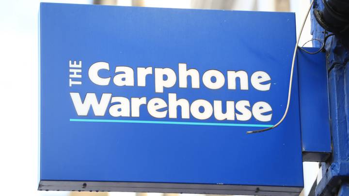 Carphone Warehouse To Close All Uk Standalone Stores With 2900 Job Losses Ladbible 