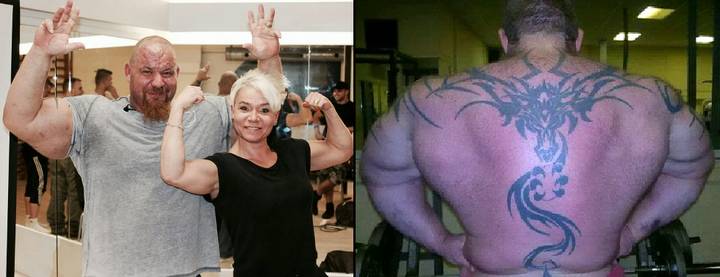 Tiny Iron is the bodybuilder with Britain's biggest biceps - Daily
