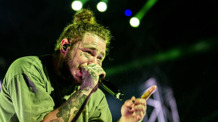 Post Malone Has Just Had Another Tattoo On His Face - LADbible