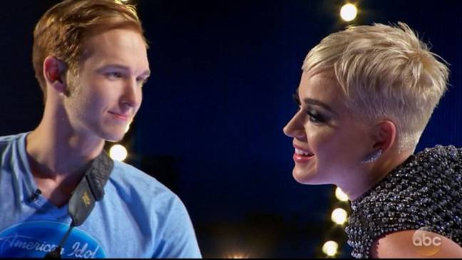 American Idol Contestant Kissed By Katy Perry Reveals Hes Now Had His Real First Kiss