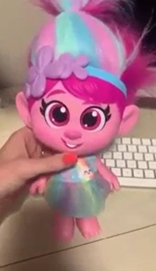 Trolls doll removed after outcry over 'inappropriate' button placement
