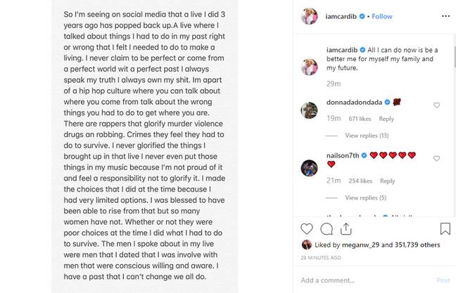 Cardi B Deactivates Instagram After Grammys 2019 Rant