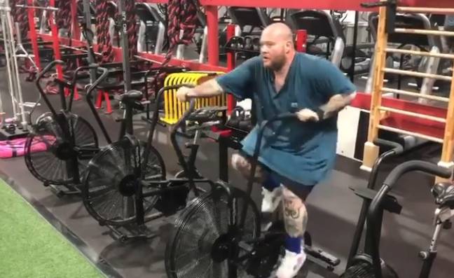 Rapper Action Bronson Shares Workout Video, Revealing He Has Lost