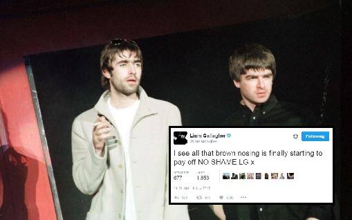 利亚姆·加拉格尔（Liam Gallagher）停止称呼诺埃尔·加拉格（Noel Gallagher）称他为“棕色鼻子”
