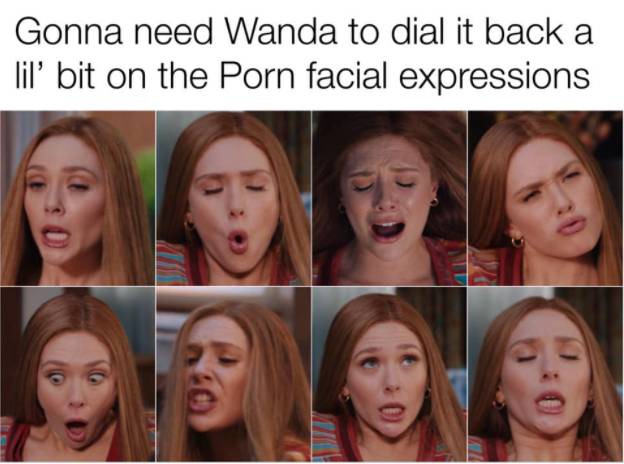 624px x 464px - Elizabeth Olsen's Facial Expressions In WandaVision Are Stealing The Show -  LADbible