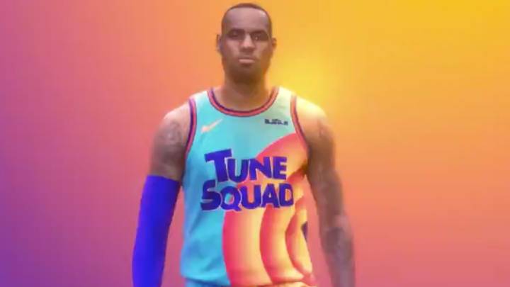 LeBron James drops 'Space Jam' sequel jersey sneak peek