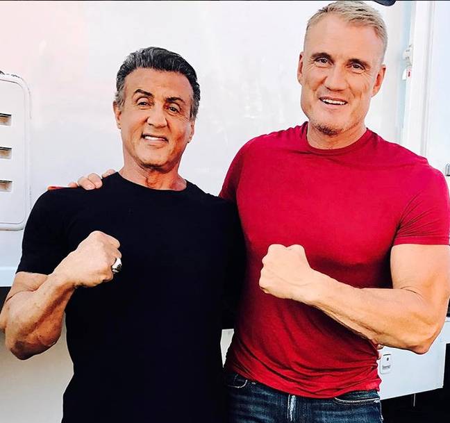 Sly Stallone And Arnold Schwarzenegger Hang Out On Christmas Day - LADbible