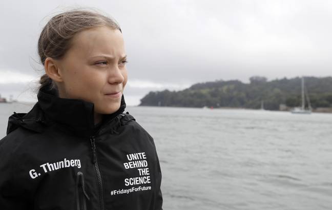 Greta Thunberg被Waterstones评为年度最佳作者。学分：PA