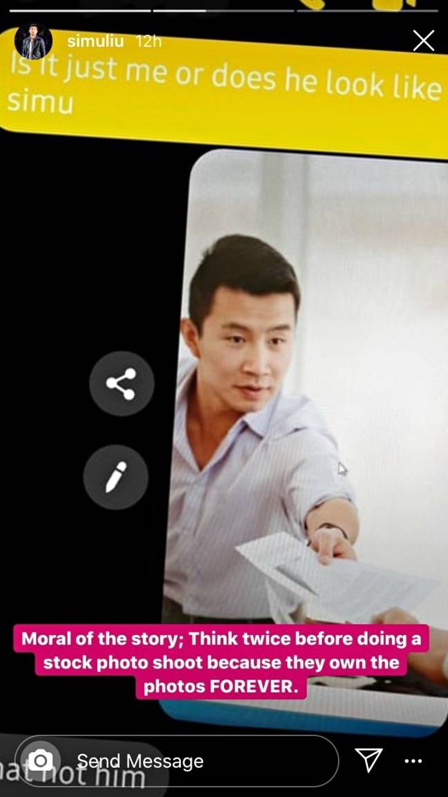 Simu Liu Was A Stock Photo Staple Before He Was A Star