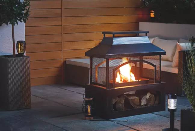 Aldi Fire Pits And Log Burners Are Available From Next Week - LADbible