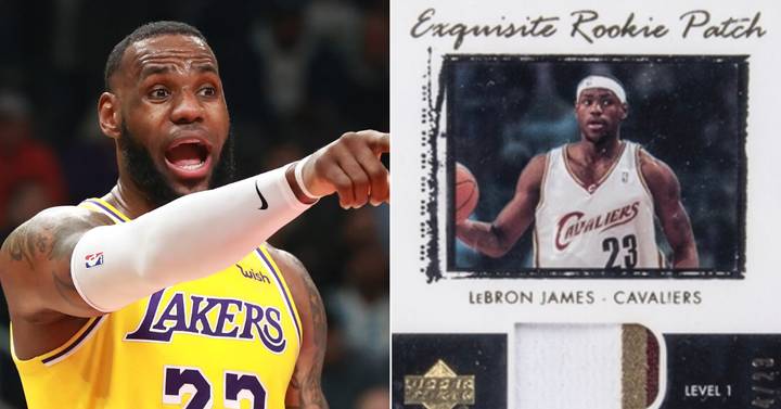 LeBron James' Cleveland Cavaliers rookie card auctioned off for over $1.8  million