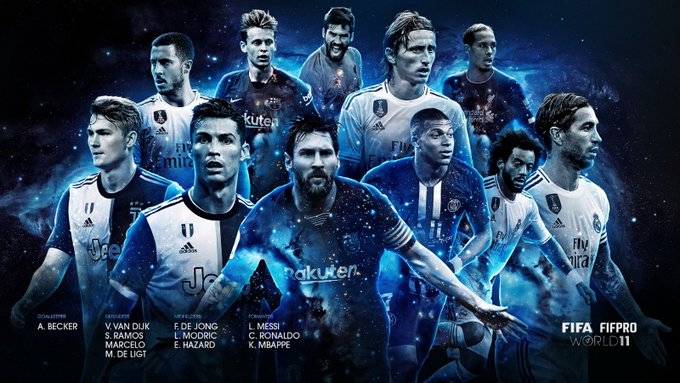 Five Real Madrid players nominated to Fifpro's World XI