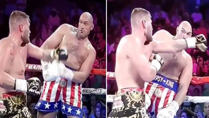 Tyson Fury Goes Full Matrix As He Dodges Seven Punches In Five Seconds Sportbible