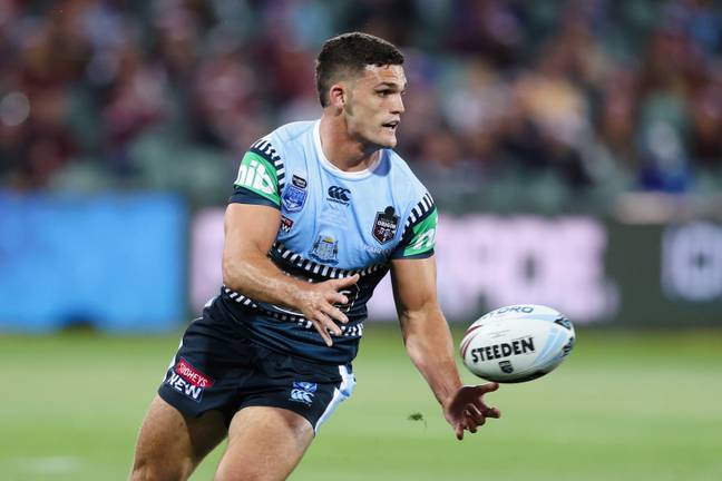 State of Origin, NSW Blues team, squad, 2021: Cody Walker, Nathan Cleary,  Jack Wighton, Panthers