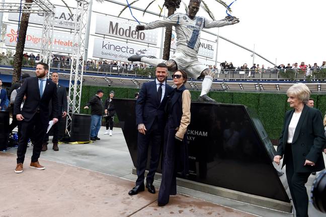 David Beckham statue: Former LA Galaxy star honoured ahead of new MLS  season, London Evening Standard
