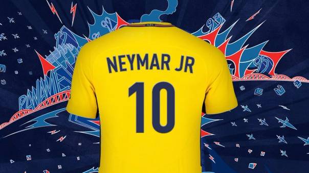 2 PACK PSG FC® Logo + Neymar Jr.