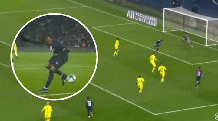 Kylian Mbappe Pulled Off An Audacious Backheel Finish To Score Psg S Opener Against Nantes