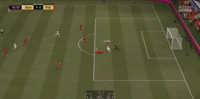 There is an incredibly easy speed glitch in FIFA 21