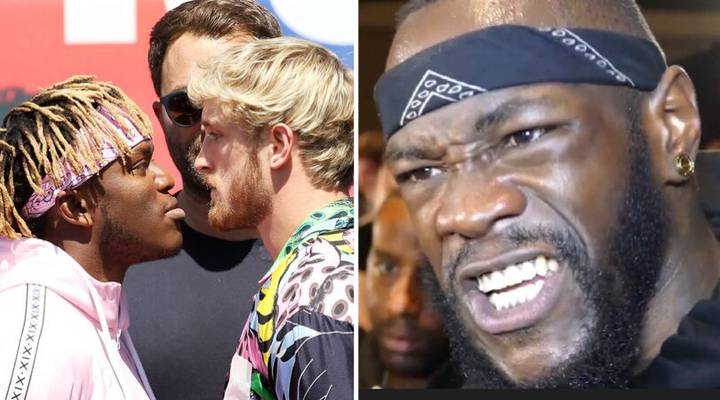 Deontay Wilder Asked Who Would Win In The KSI And Logan Paul Rematch ...