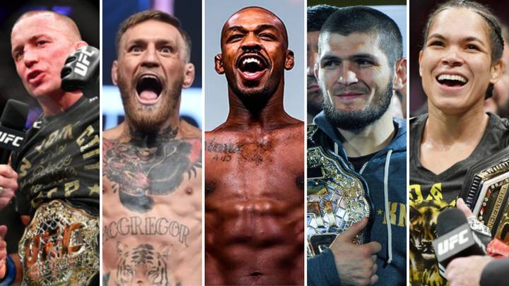 Ranking the greatest MMA fighters of all time