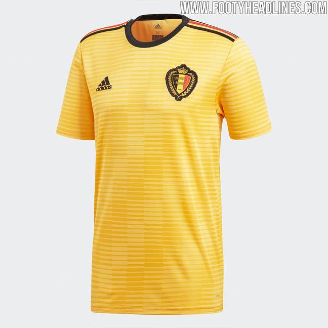 Leaked: Belgium's 2018 World Cup Kit - SPORTbible