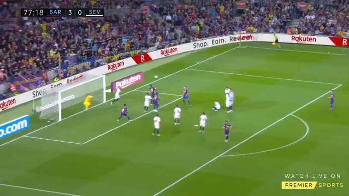 Barcelona Captain Lionel Messi Scored A Sensational 25 Yard Free Kick Against Sevilla Sportbible