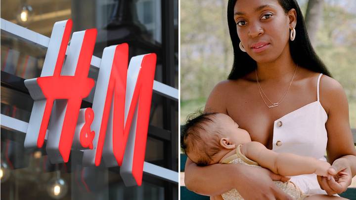 H&M Praised For Using Breastfeeding Mum In Campaign Imagery - Tyla
