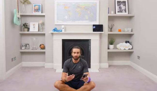 The beacon of all things fitness, Joe Wicks, has fallen off the