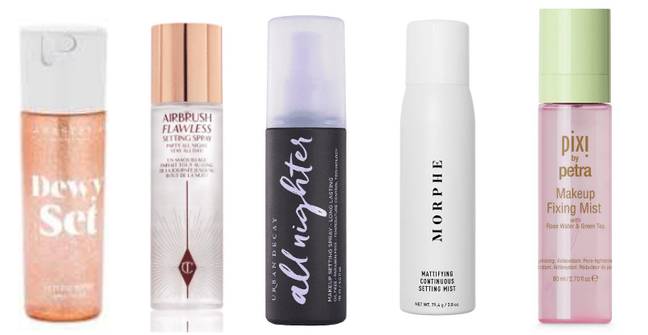 Charlotte Tilbury vs Urban Decay: Which make-up setting spray is best?