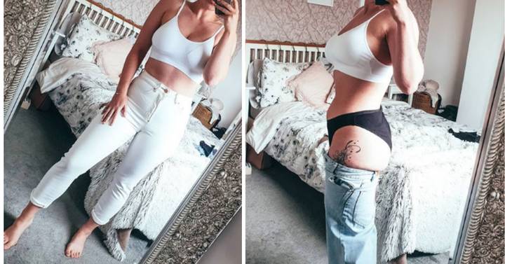 Woman In Disbelief As Size 12 Zara Jeans Are Smaller Than An ASOS