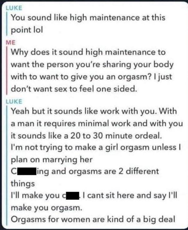 People Can T Believe This Man S Message About Women S Orgasms