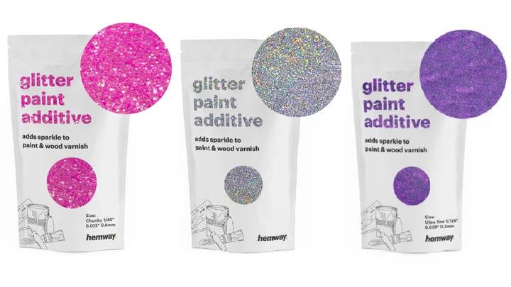 Glitter Paint Additive, Paint