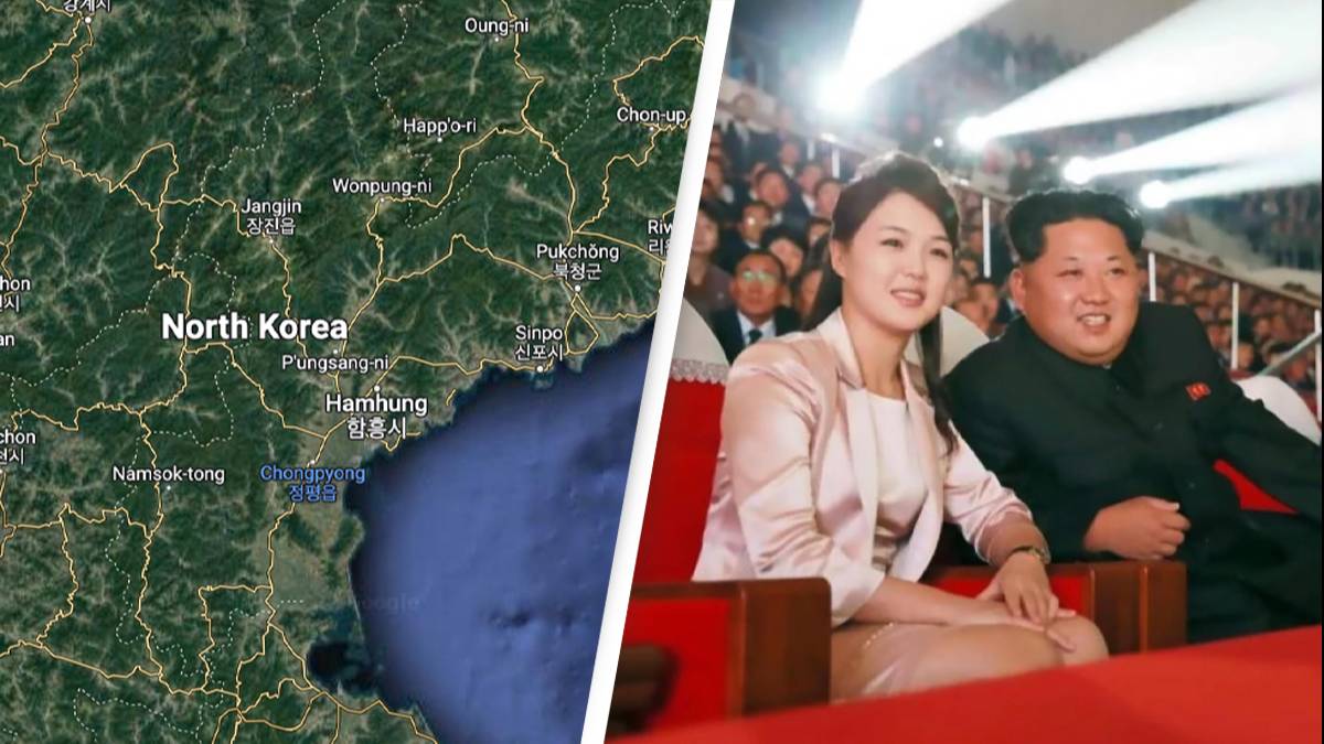 North Korea Is Hidden On Google Maps And People Have A Lot Of Questions north-korea-is-hidden-on-google-maps-and-people-have-a-lot-of-questions